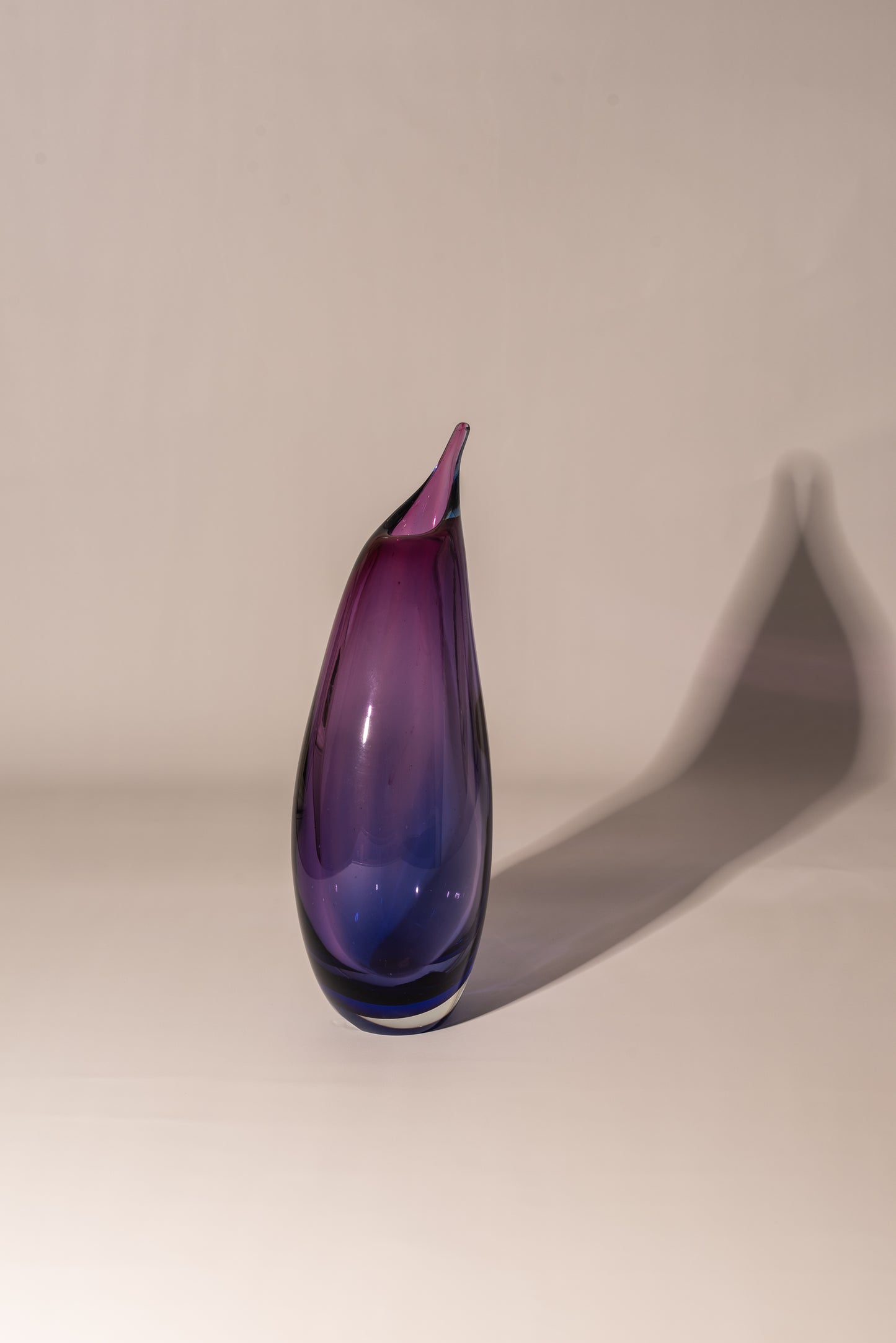 Teardrop Murano vase