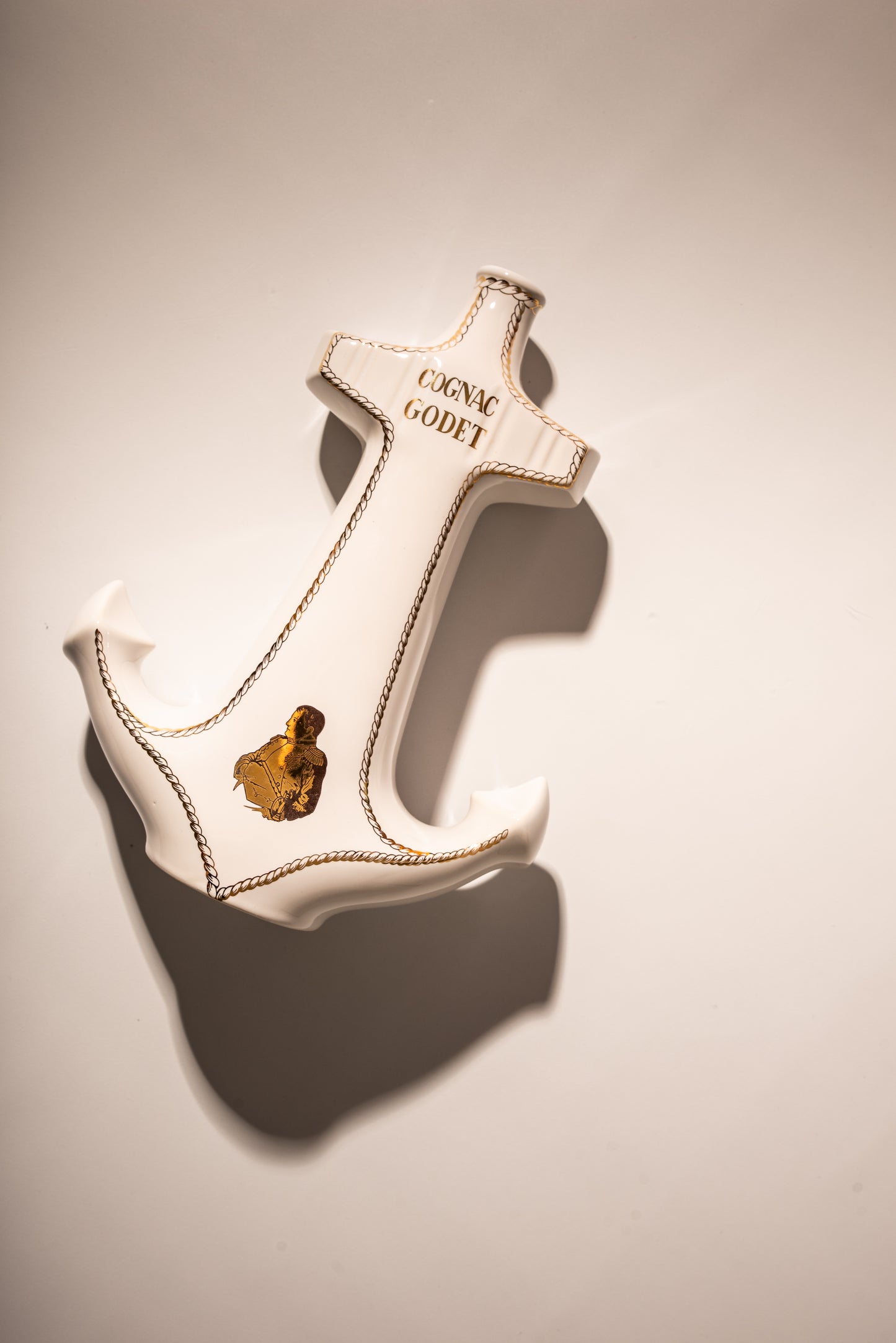 Anchor cognac godet - White