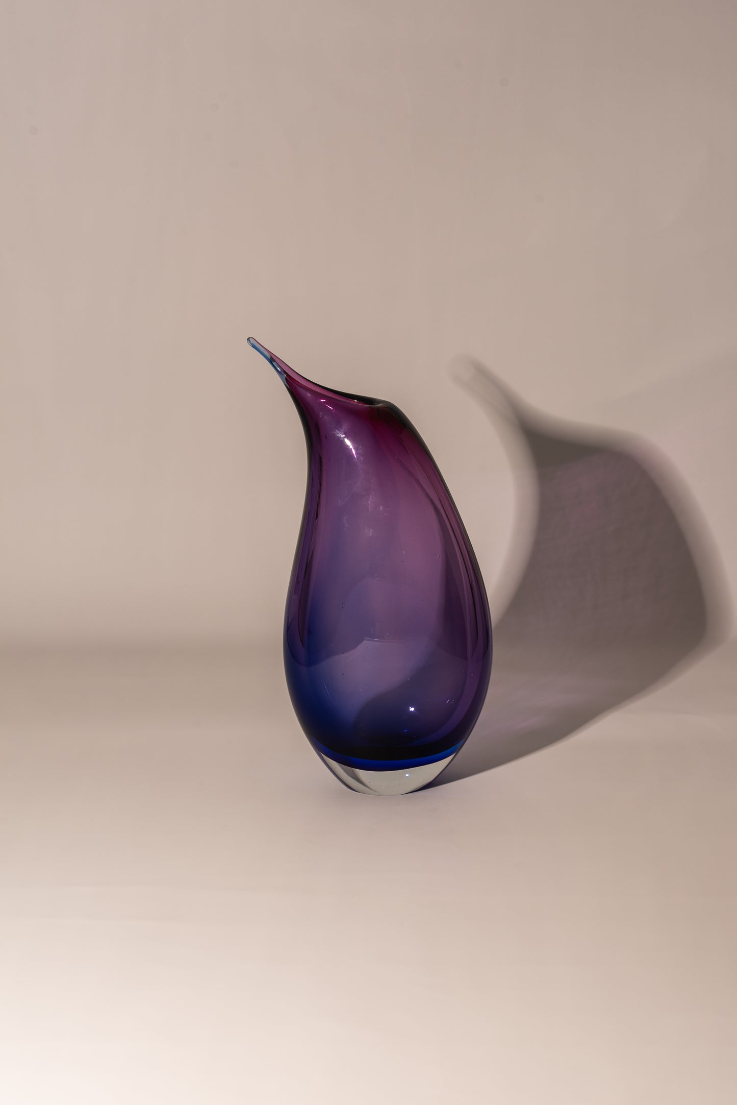 Teardrop Murano vase