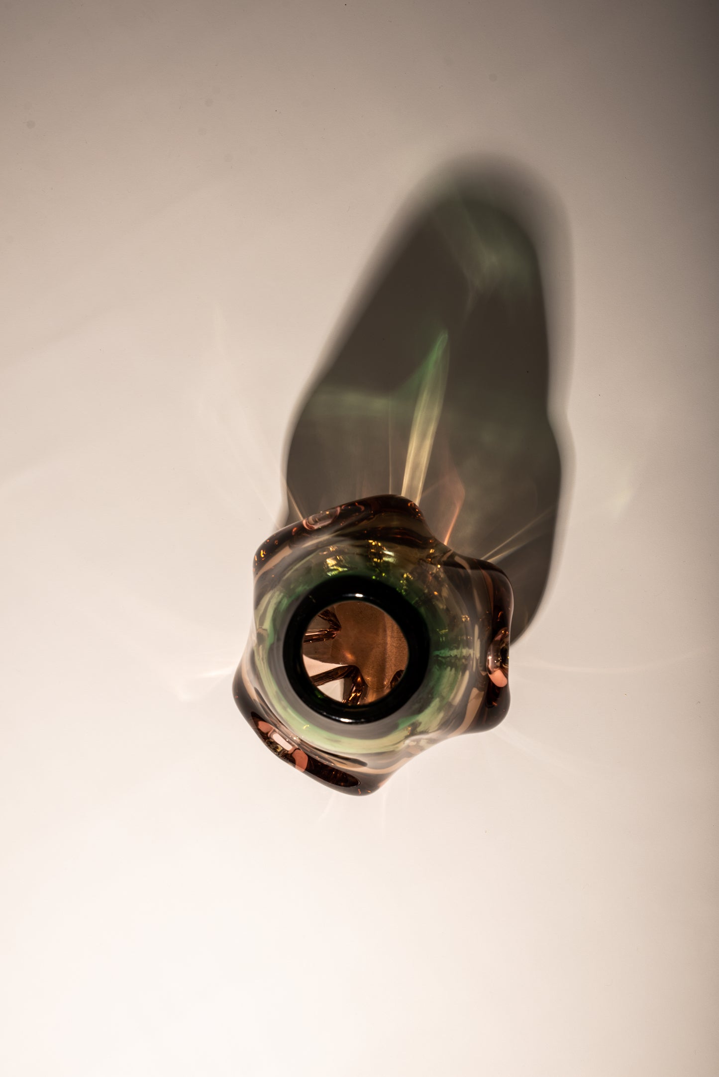 Organic base Murano vase
