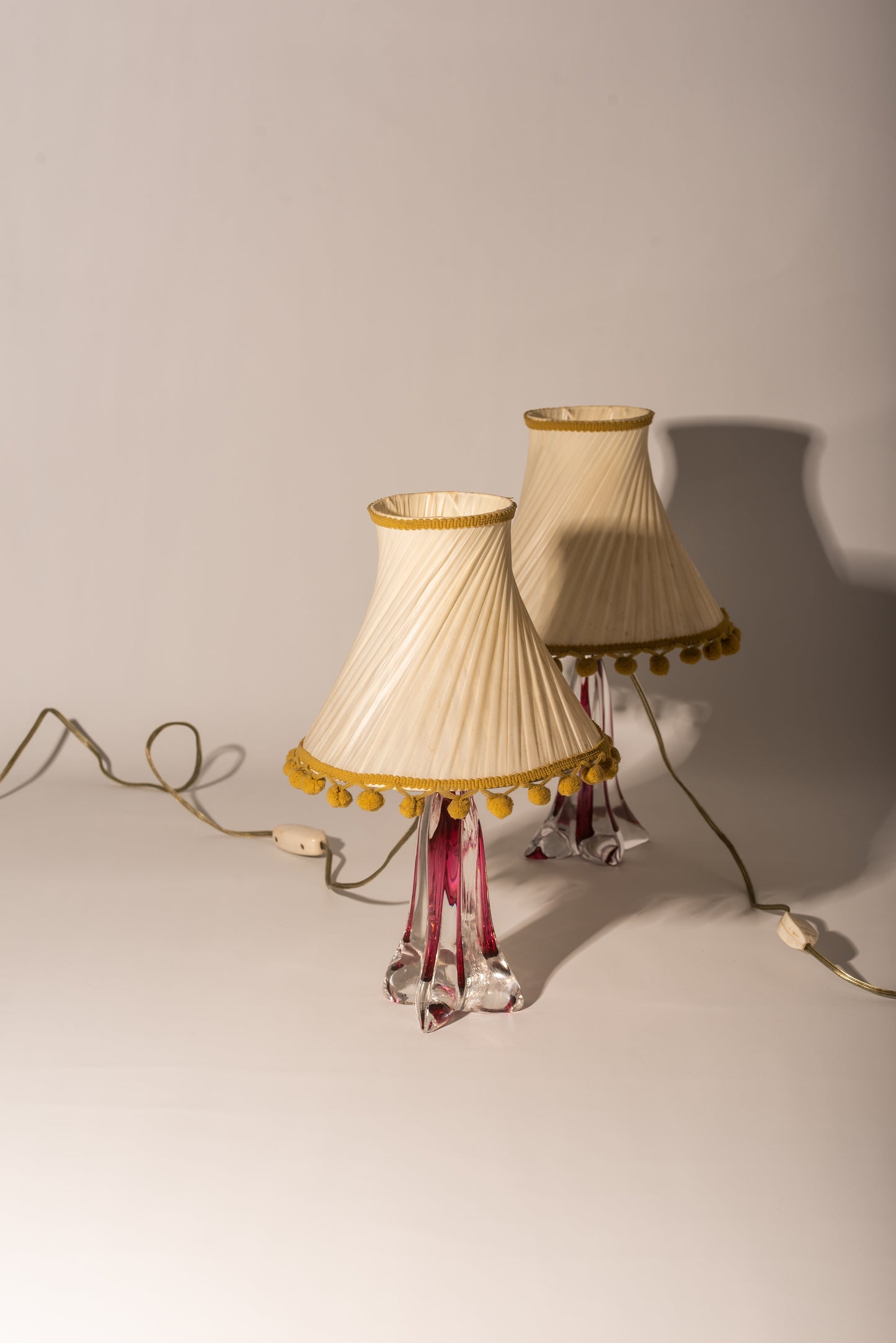 Murano table lamps