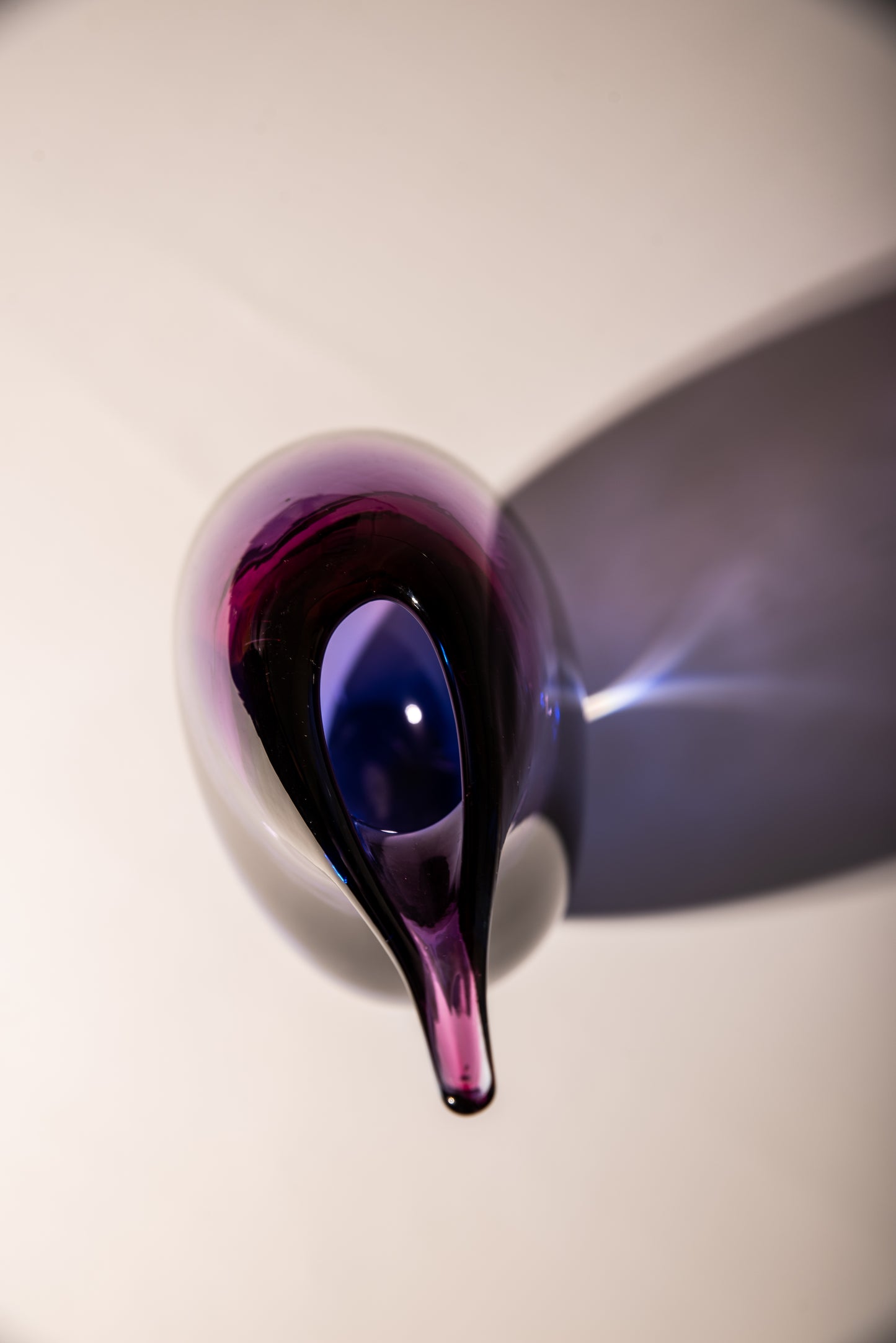 Teardrop Murano vase