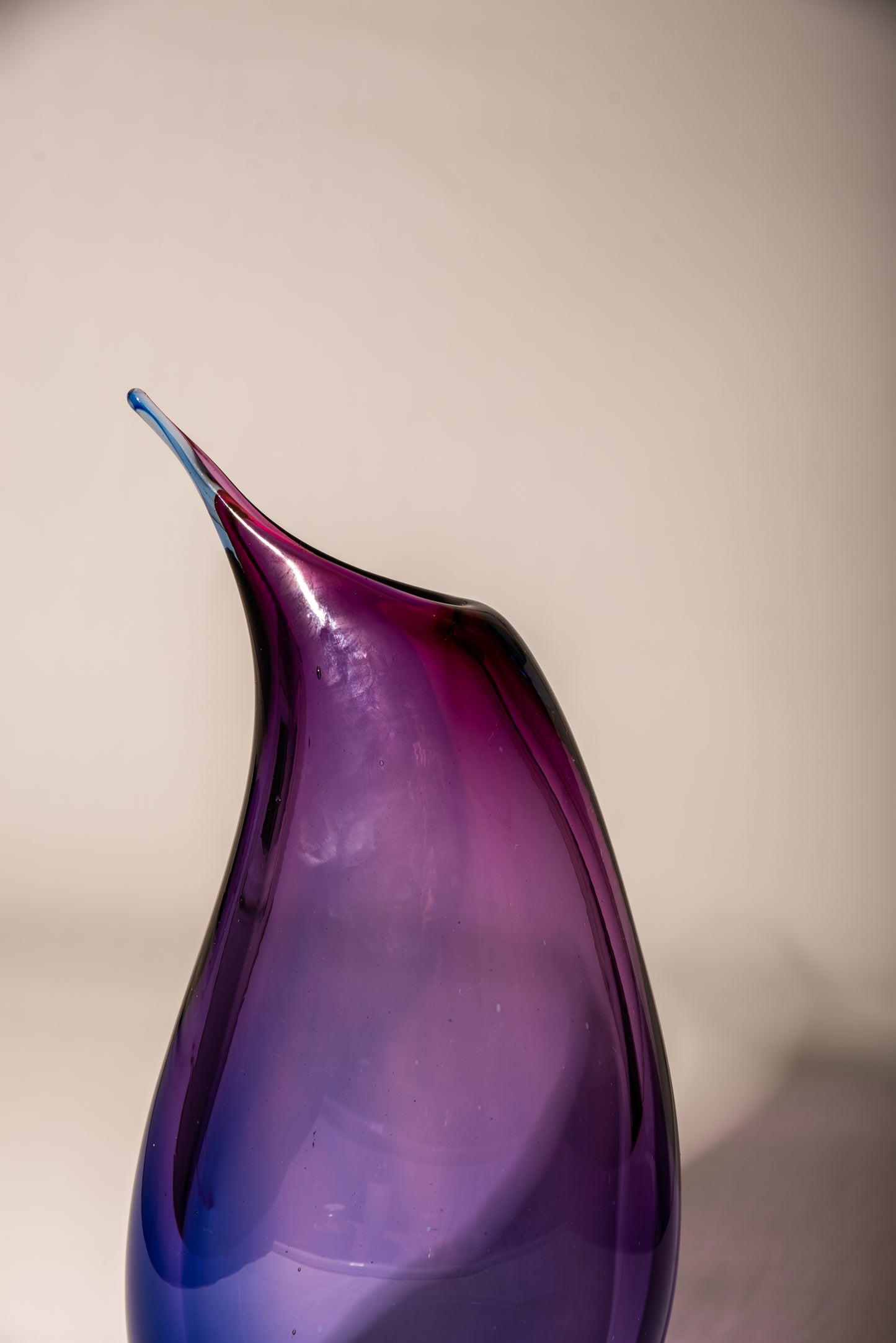 Teardrop Murano vase