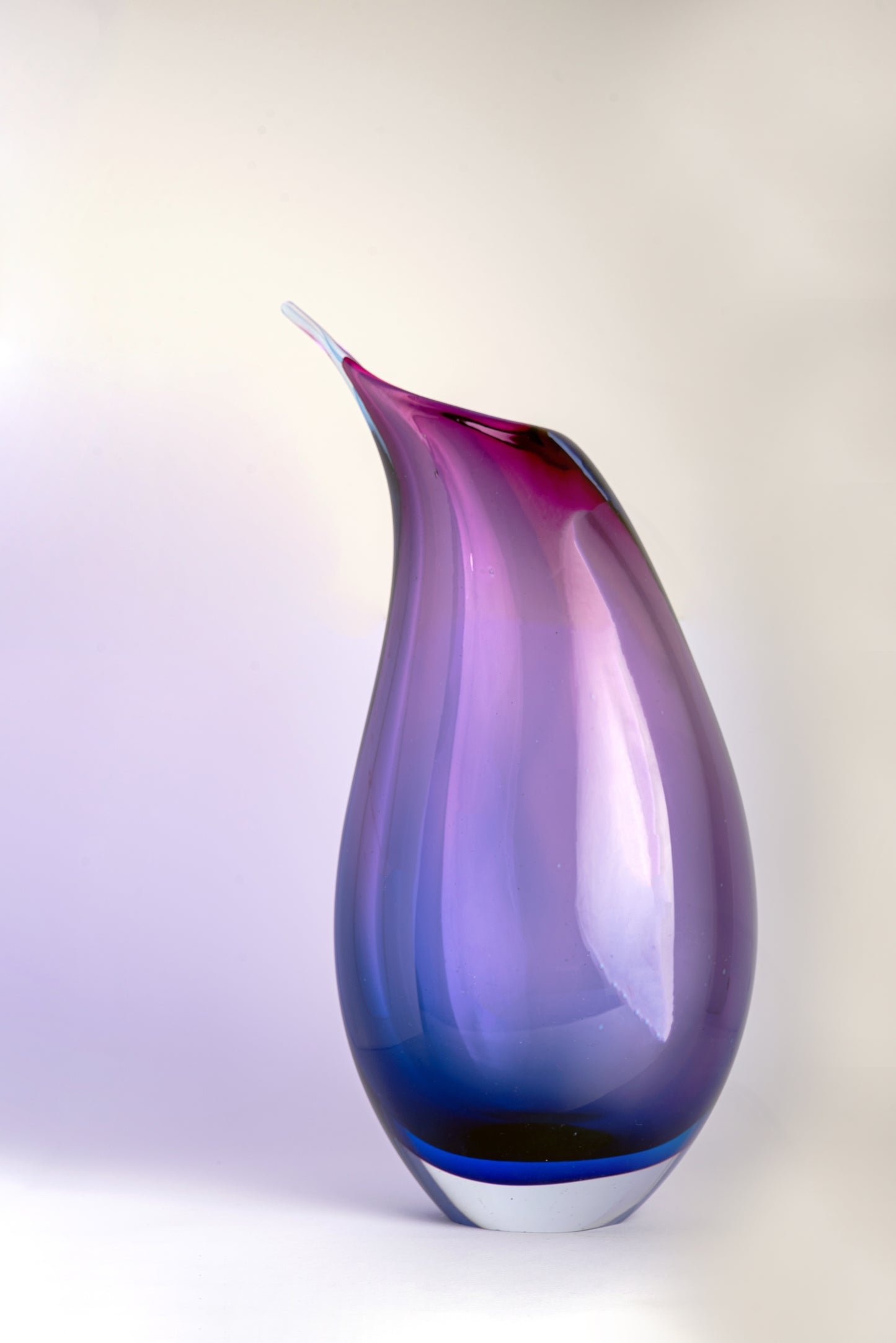 Teardrop Murano vase